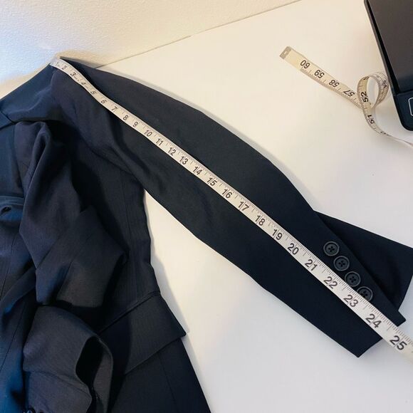 Brooks Brothers Black Wool Sport Coat Size 46R - Picture 12 of 12